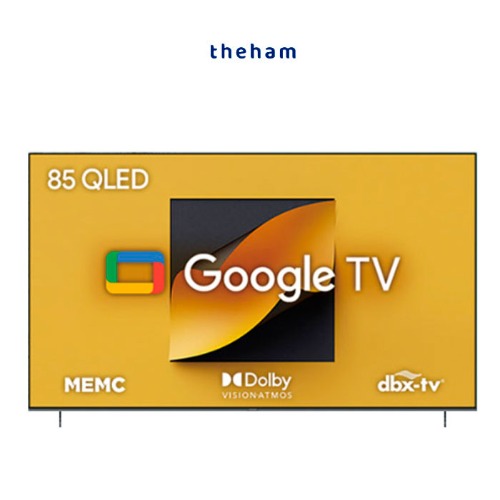 더함 치크 구글OS QLED TV 85인치 G854Q 스마트 TV렌탈 의무5년